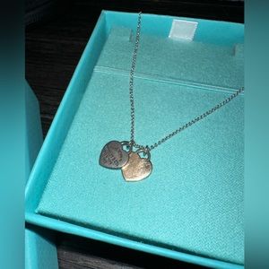 Tiffany & CO. Two heart pendent